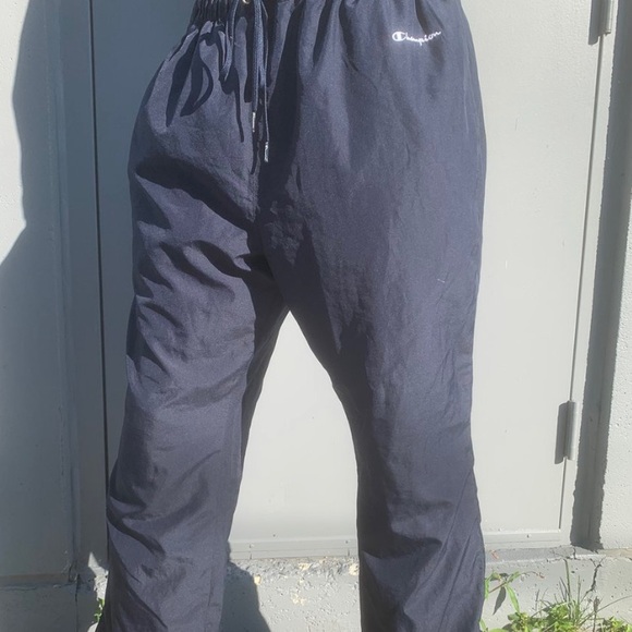 Retro Champion Navy blue jogging pants - Picture 3 of 4